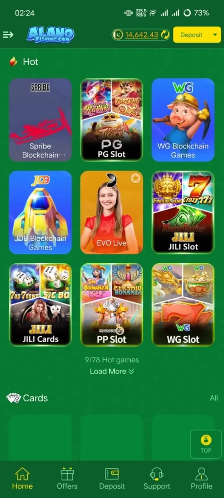 Alano Fishing Game